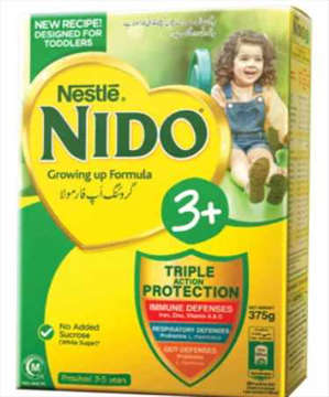 Picture of NESTLE NIDO 3+ MILK POWDER 375G